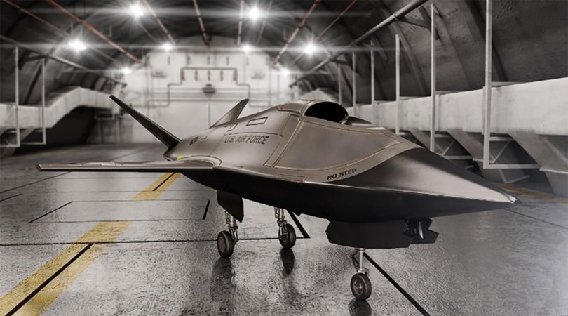 USAF Research Lab Has Released This Image Of Its Low-Cost Stealthy Drone