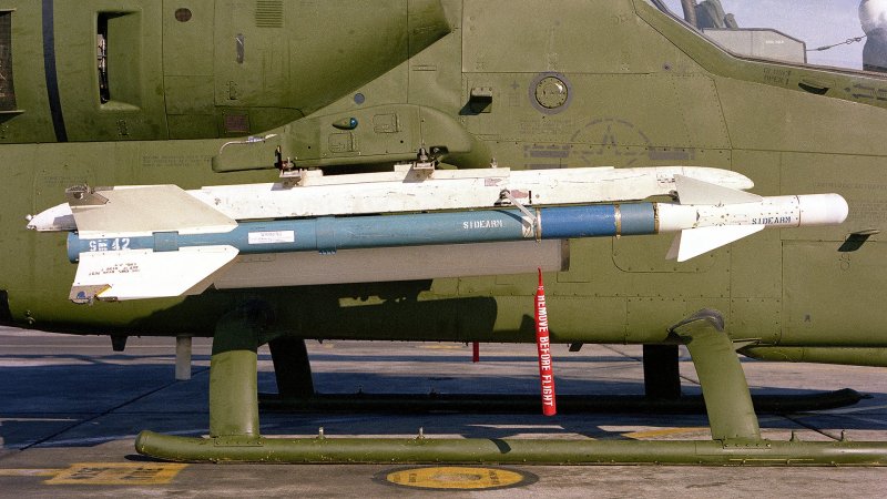 The AGM-122 “Sidearm” Came To Be From A Novel Missile Recycling Scheme