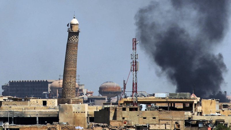 ISIS Blows Up Historic Mosque In Mosul Where Its Own Caliphate Was Declared