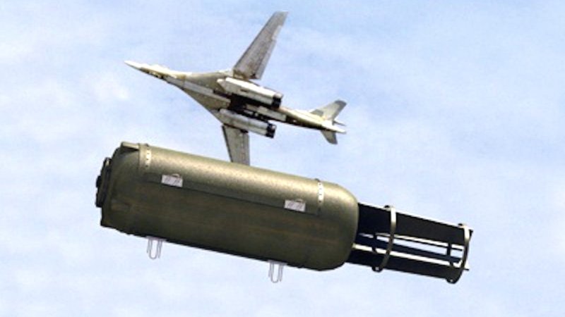 Rumors Fly That Russia Has Dropped “The Father of All Bombs” in Syria