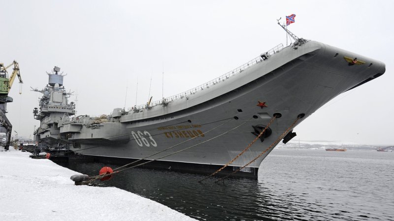 Modernization Funds Slashed For Russia’s Notoriously Rickety Aircraft Carrier