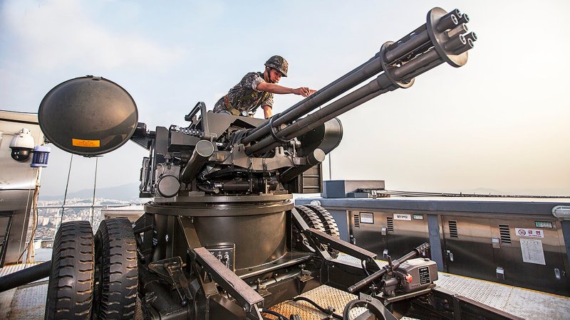 South Korea Installing Thermal Sights On Its Vulcan Anti-Aircraft Guns For Good Reason