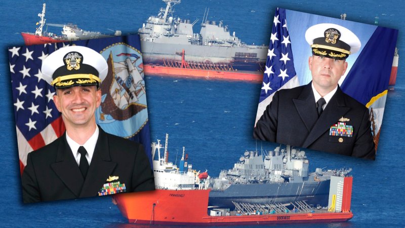 US Navy To Charge Ex-Destroyer Commanders With Negligent Homicide Over Deadly Collisions (Updated)