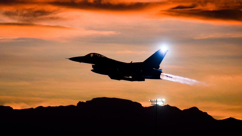 A USAF F-16 Viper Has Crashed Near The Nevada Test and Training Range