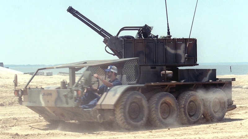 Excalibur Was A Vulcan Gatling Gun Wielding Air Defense Vehicle Straight Out of G.I. Joe