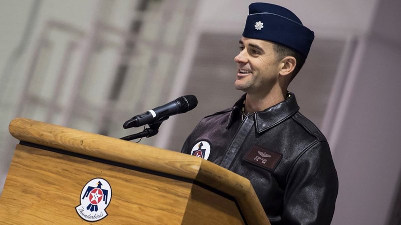 Sacked Thunderbirds Boss Took Formation Supersonic, Placed Hands Around Neck Of Pilot