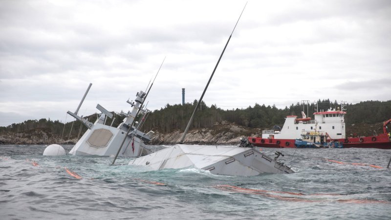 We Have The First Official Report On Norway’s Sunken Frigate And It Isn’t Pretty