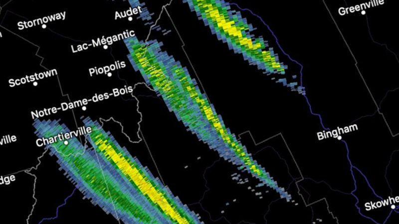 Now Massive Plumes Of Chaff Are Lighting Up Radar Over Maine and Florida Too