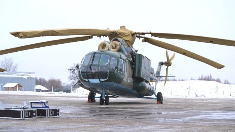 Ukraine Returns Electronic Warfare Choppers To Service Amid Fears Of War With Russia