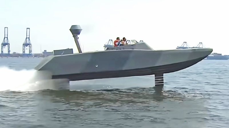 The U.S. Navy Has Unveiled A New Hydrofoil, Its First In Decades