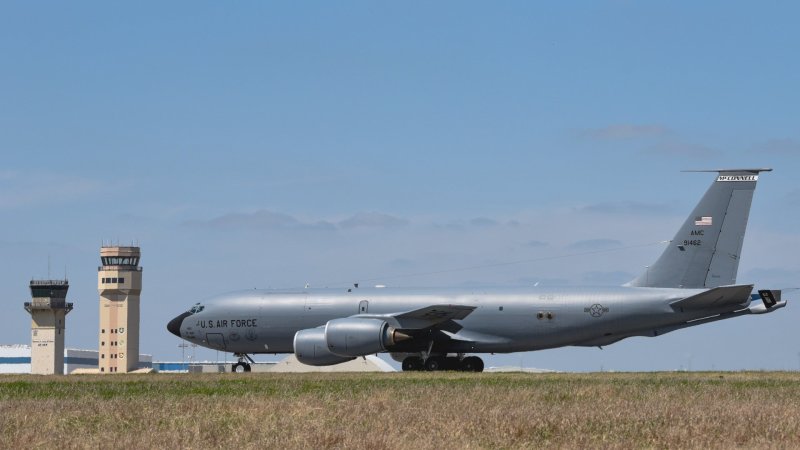 More Than A Dozen Air Force KC-135s and KC-46s Flee Kansas Base Ahead Of Bad Weather