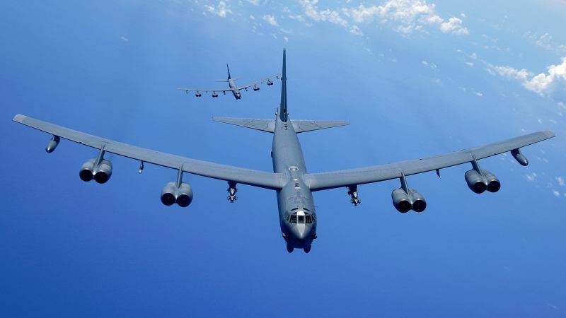 B-52 Bomber Made Run Straight At Crimea During Long Range Mission