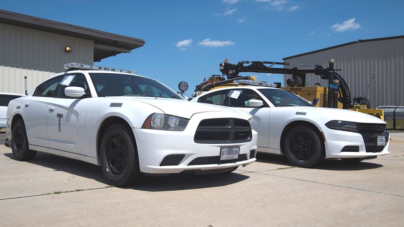 Wait, The USAF Is Spending Hundreds Of Thousands Airlifting Two Dodge Chargers To The UK?