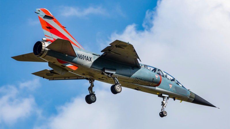 The First Flight Of A Mirage F-1 Belonging To A Private Aggressor Company Has Occurred