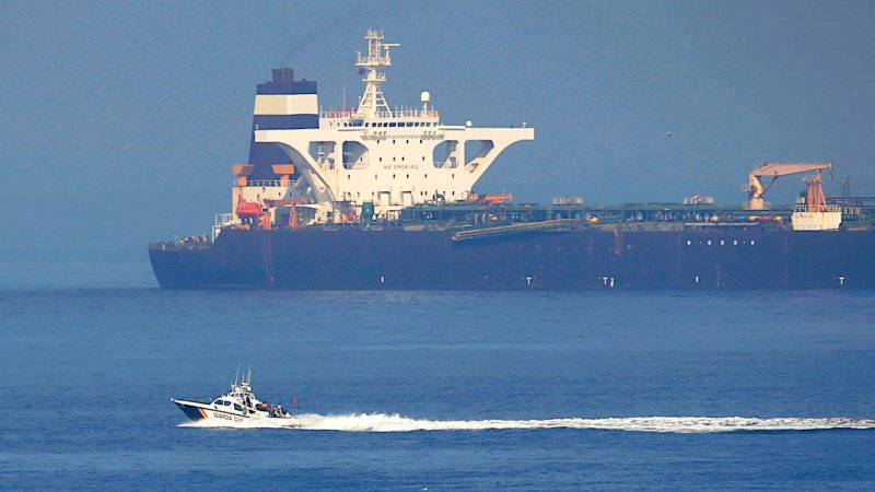 U.K. Says Iran’s Supertanker Is Free To Go Even As The U.S. Tries To Keep It Impounded