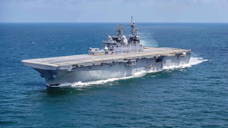 Delivery Of Newest America Class Amphibious Assault Ship Delayed Over Technical Issues