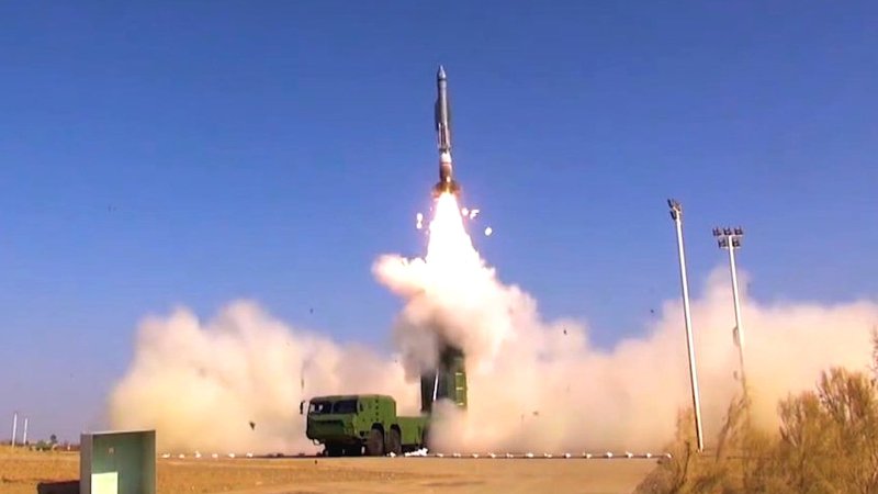 China Leaks Video Of Mysterious Ground-Launched Missile