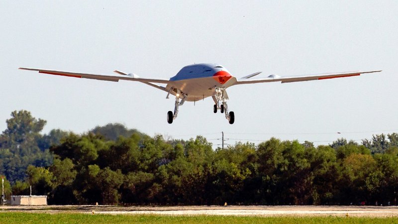 Boeing’s MQ-25 Stingray Carrier-Based Tanker Drone Demonstrator Flies For The First Time