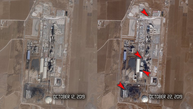 Satellite Photos Call Into Question Impact Of U.S. Bombing Its Own Syrian Base After Retreat