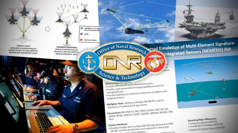 The Navy’s Secretive And Revolutionary Program To Project False Fleets From Drone Swarms