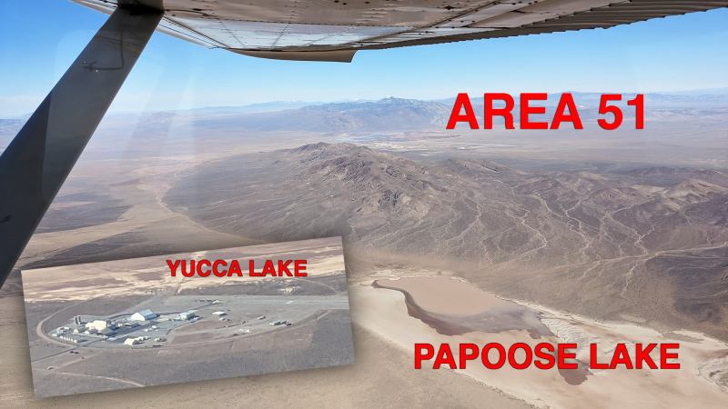 Detailed Image Comes To Light Of Secretive Drone Test Base Near Area 51