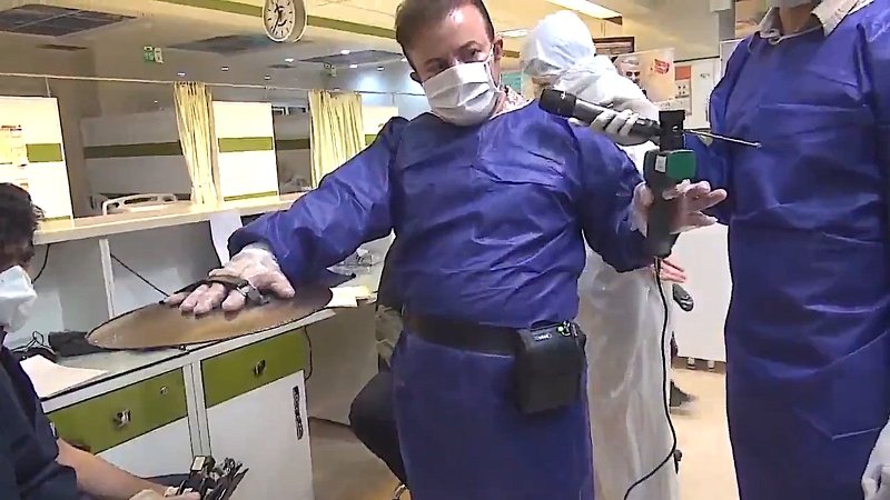 Iran’s Military Makes Batshit Claim That This Stupid Contraption Detects Coronavirus