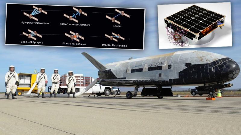 X-37B’s Power Beaming Payload A Reminder Of Potential Orbital Microwave Anti-Satellite Weapons