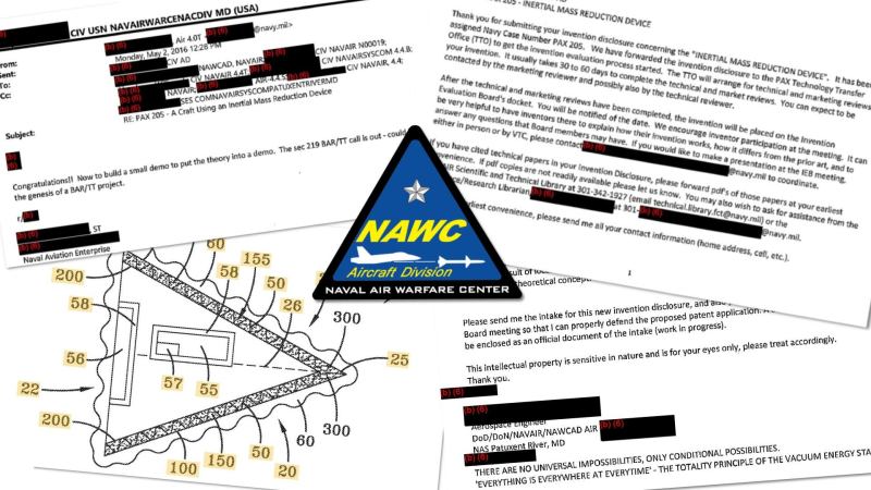 Emails Show Navy’s ‘UFO’ Patents Went Through Significant Internal Review, Resulted In A Demo