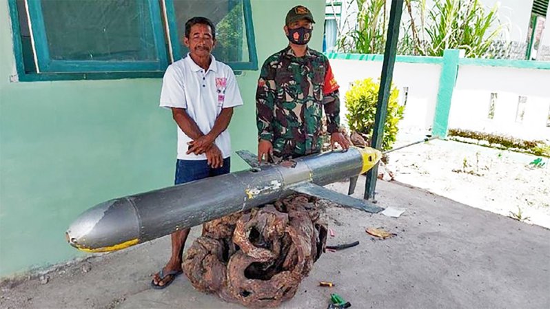 Indonesian Fisherman Caught What Appears To Be A Chinese Underwater Drone