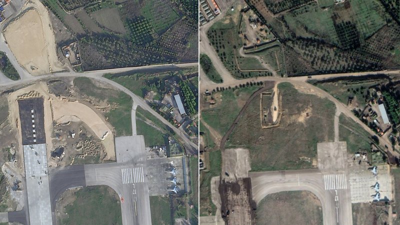 Russia Is Extending One Of The Runways At Its Syrian Airbase