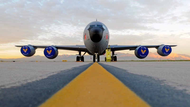 KC-135 Tanker Tested With Loyal Wingman Drone