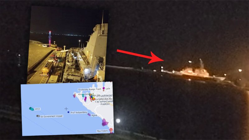 U.S. Destroyer Shows Up Right Off Crimea On Vessel Tracking Sites But It Never Left Port (Updated)