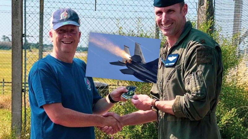 Aircraft Spotter Thanked By F-15E Pilot After Alerting Him To Malfunctioning Jet