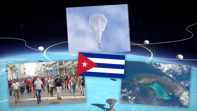 U.S. Weighs Deploying Balloons To Provide Internet Access To Cubans During Crackdown