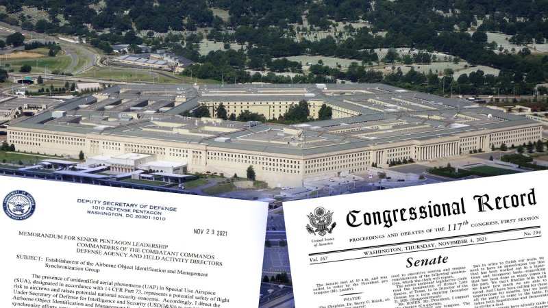 Pentagon Stands Up New Unidentified Aerial Phenomena Group As Congress Pushes For Even More Action