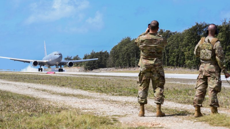 KC-46 Tanker Shows It Can Rapidly Unload Tons Of Fuel To Thirsty Fighters At Austere Airstrips