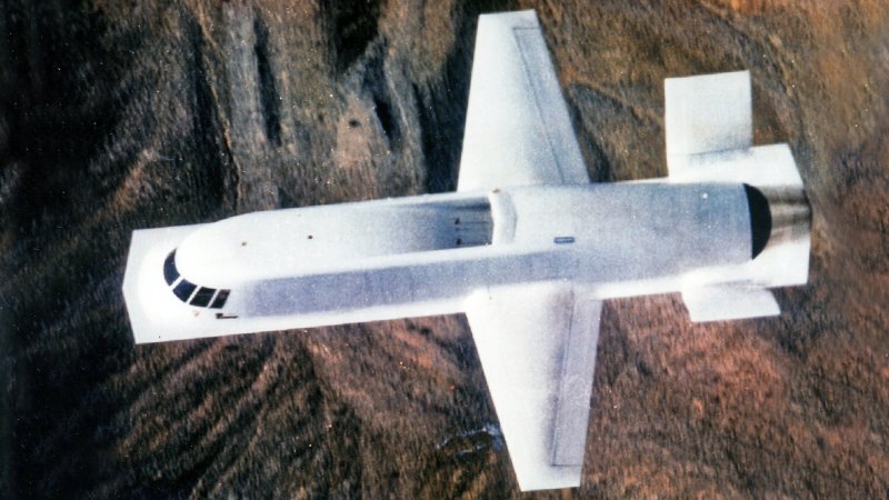 Bondo Gave The Secret Tacit Blue Demonstrator Jet Its Smooth Stealthy Skin