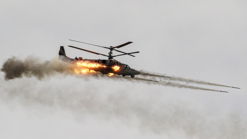 Russian Attack Helicopters Are Now Wildly Lobbing Rockets Over Ukraine (Updated)