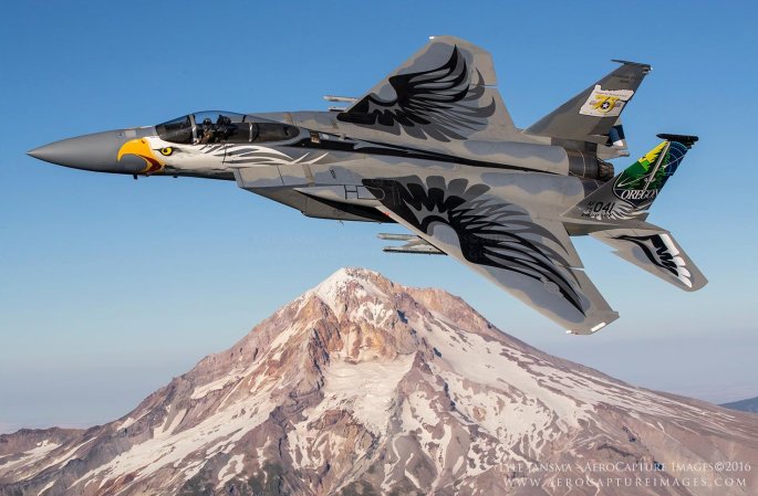 The Oregon Air National Guard Celebrates Its 75th Birthday With Amazing Formation Photos