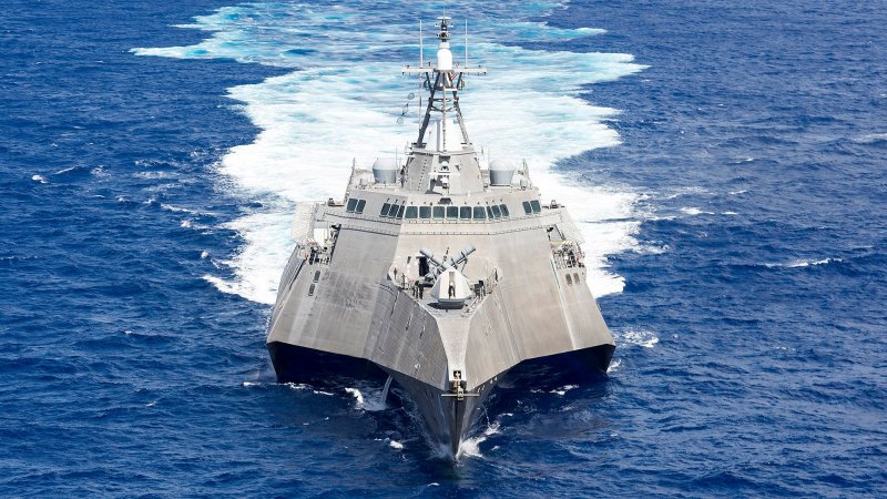 Littoral Combat Ship’s Hull Cracked Open After Collision With Tugboat